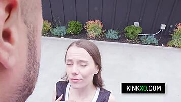 Petite Teen Sia Wood Asks Friend For Basketball Lesson In Exchange For Hot Fuck