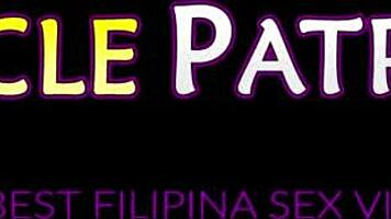 Young cute Pinay moans loudly during hardcore banging and riding