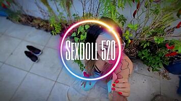 best pov girl challenged to suck cock in public 😈