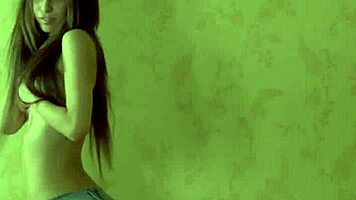 Hot girlfriend in jeans teasing