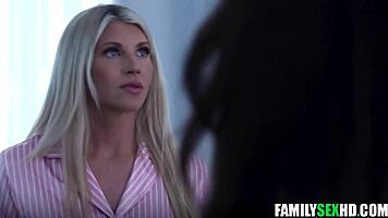 Cuckold watches old man fuck young girl