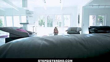 Petite blonde teen caught masturbating on phone pov feels intense pleasure - jane wilde