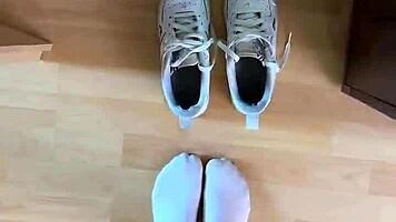 Good morning - check out my socksfetish teen 18+ feet fetish