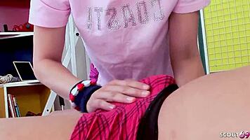 Petite Japanese Teen Tricked Into Hardcore Sex By Old Coach In Gym