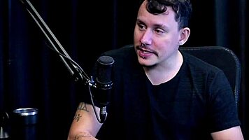 Hot Latina Brunette Teases in Sheer Red