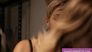 lovely teen 18+ lesbians lily larimar freya parker eating pussies and finger fuck their wet holes