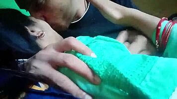 Kissing and Pressing Girlfriend's Big Tits Before Intense Anal Fucking and Licking!