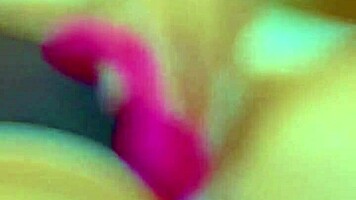 Gorgeous girls vibrator masturbation with lovense lush