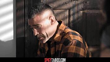 Perv Stepdad Fucks His Naughty Stepsons Girlfriend from Behind