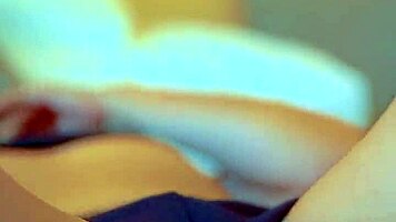 Gorgeous girls vibrator masturbation with lovense lush