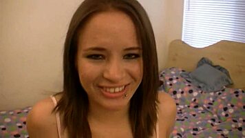 bella sinn 19-year-old pov blowjob in stockings