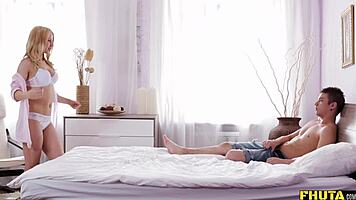 His Dick Can Barely Fit In Her Small Ass