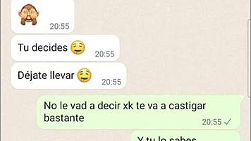 Quiero que cojas otra vez ella no se va a enterar