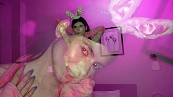 Slim Chick Luna Lynx Intense Anal Fucking