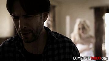 a petite blonde teen endures anal toys and spitroasting