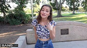 horny karter foxx gets her teen 18+ pussy stretched