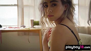 Hot Blonde Latina Babe Reveals Her Big Natural Boobs!