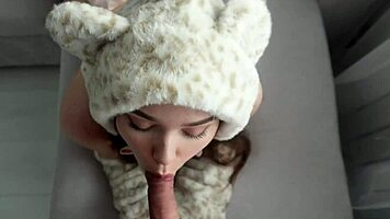 she seduced me in that cat costume