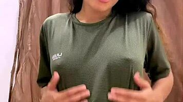 The Innocent-Looking Babe Diligently Masturbates Her Sexy Pussy Daily