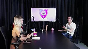 Loira Feels Heat, Strips After Guest's Remark in Swingers House