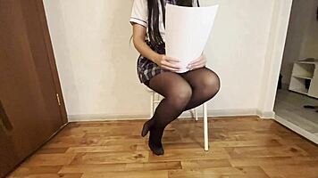 Student Girl Takes Anal for Failed Exam