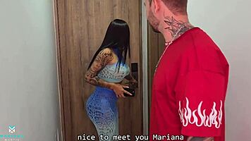 Intense Emotions Surge During Rough Sex With Technician For Phone Repair - Mariana Martix & Brian Evans