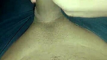 Masturbating this big cock without stopping