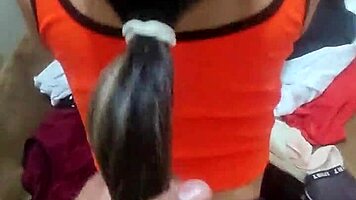Lo siento mi amor no aguante las ganas de cogerme al repartidor o delivery sin condon