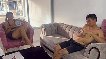 Angry Latina Fucked Hard Until Orgasm