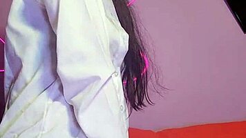 Teen Latina Rewards Teacher with Intense Anal Sex in Lingerie