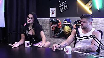 compilados da emy tatuada no papo com tifany swing cast - parte 1 watch on sheer red