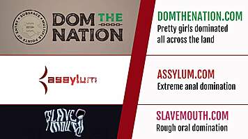 blonde teen endures rough piledriver anal domination with bondage and ass to mouth