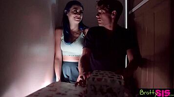 Unwrapping Busty Stepsister Jewelz Blu On Christmas Morning