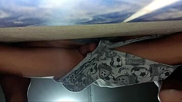 Hot Woman Without Panties Asks Stranger For Directions And Allows Intimate Touching