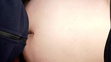 the fat ass of the secretary and the tiny dick close-up perspective