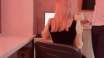 A tutor seduced an 18-year-old student and fucked her young 18+ pussy dirty talk