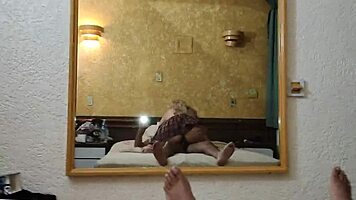 Busty Girl Riding His Boyfriend Cock - Pov