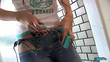 Her Jeans Were Ripped in the Right Places So These Guys Could Play with Her