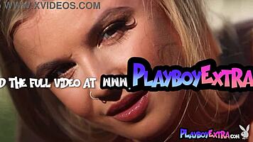 Bombastic natural teen Sky Wonderland strips and sunbathes outdoors