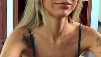 Busty Skinny 18yo Brazilian Teen First Casting Backstage Bj Pov Blowjob