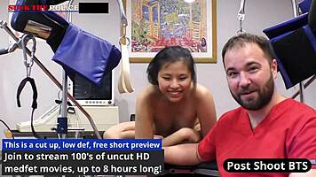 raya nguyen blackmailed into anal submission by a cop in latex gloves