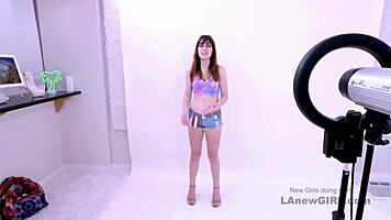 Irresistible Brunette Vixen Gets Fucked at Modeling Audition 😏