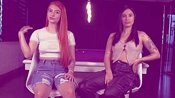 Young Latina Babes Bom Bom Action