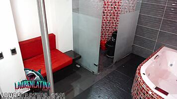 i hired a venezuelan in medellin for raw sex without condom, her big tits bouncing