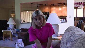 Blonde lilith grace has finally fucked boss seth brogans mature cock