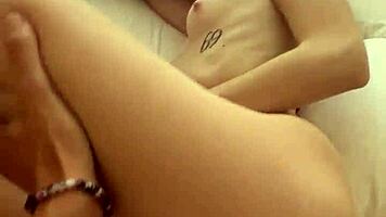 Watch seductive beach pick-up girl in tiny bikini unleash hotel passion