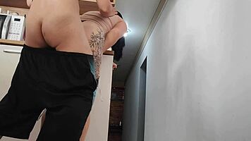 Latina Housewife Fucks Friend Riskily