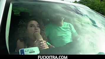 Fuckxtra-petite 18+ teen 18+ geishakyd is excited to use her new sex toy a huge dildo which her neighbor thomas stone buys for her to have fun with