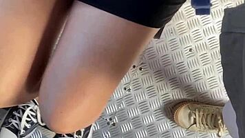 Ela Exhibits On The Street And Public Bus