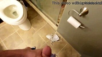Caught Peeping And Performs Act
